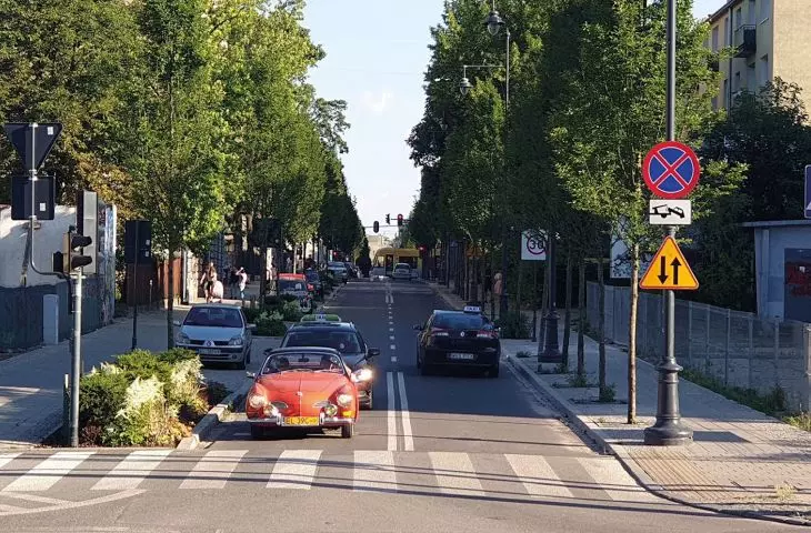 ulica Wschodnia po rewitalizacji (2021 rok)