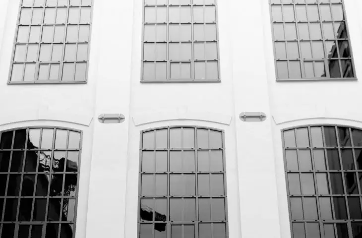 Solar control glazing in a modern building