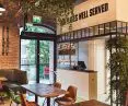 entrance to Robert Lewandowski's restaurant