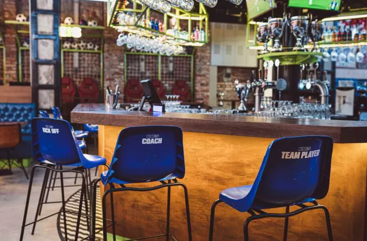 detale wnętrza restauracji
