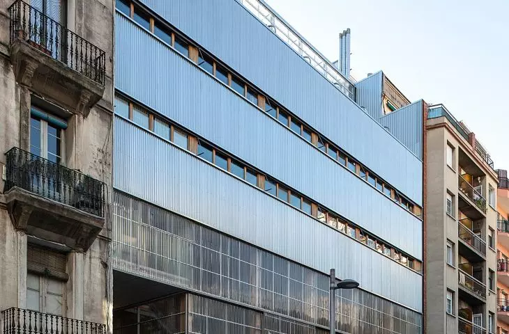 The La Borda Cooperative housing project in Barcelona - a special mention for the Spanish office Lacol in this year's Mies van der Rohe Prize competition.