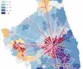 demographic changes and commuting directions determine the demand for passenger transport