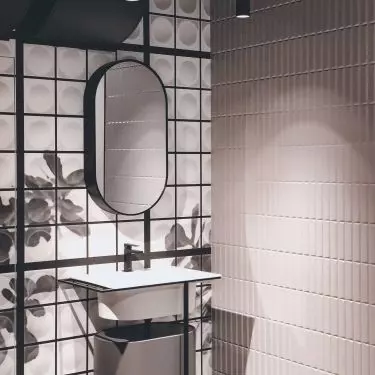 Tiles in the interior