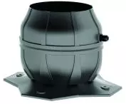 Vero-150 roof fan, quiet operation of kitchen hoods