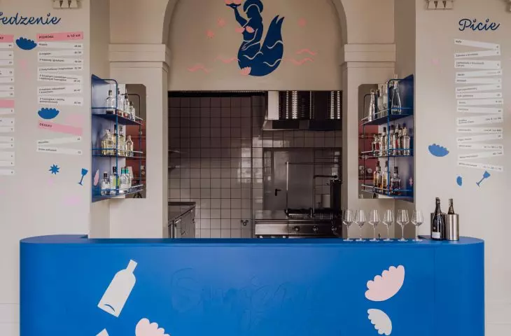 Irena Syrena is an unusual establishment with two faces