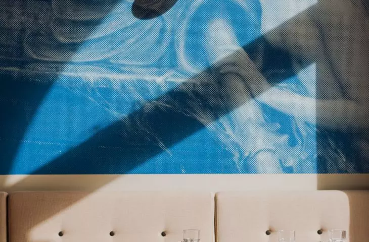 painter's wallpaper detail