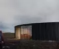 Iceland Lake Mývatn Community House project, entrance area