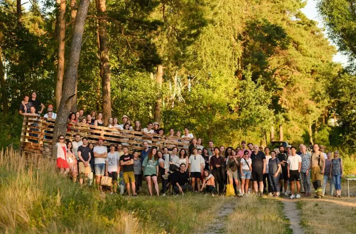 Wszyscy uczestnicy warsztatów