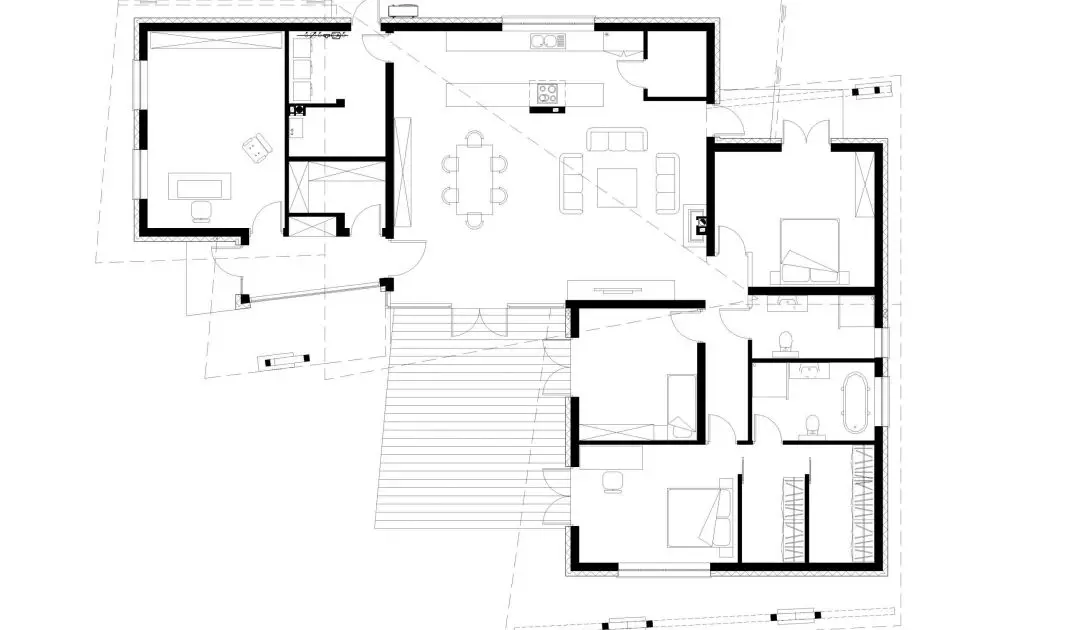 VV house - first floor plan
