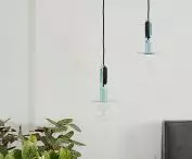 designerskie lampy w sypialani