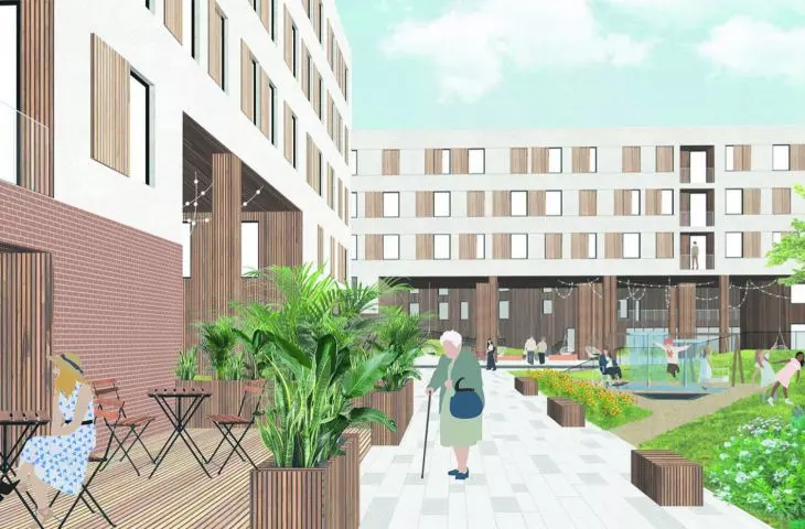 Projekt obiektu mieszkalno-usługowego jako przykład terapeutycznej roli architektury