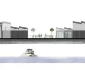 Projekt Bridge Town, elewacja