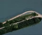 Marina seen from a bird's eye view