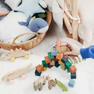Storage of toys