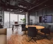 GPD office interior, note the magnetic wall