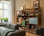 bookcase designed by Rajmund Halas, part of a combination set type 1329