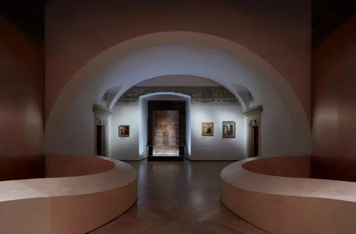 The exhibition is complemented by three sacred paintings from the Lanckoroński collection