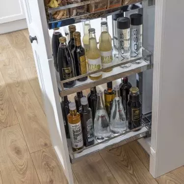 Furniture in the pantry must be resistant to moisture