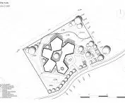 Art therapy center design, landscaping