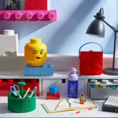 Lego-style equipment