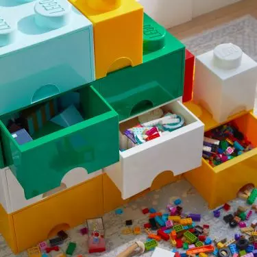 Lego-style equipment