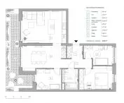 Apartment POZ_06, projection