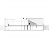 Vancouver community center project, cross-section