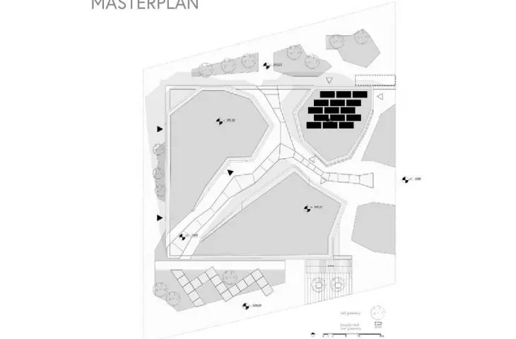 Projekt centrum społecznego w Vancouver, masterplan