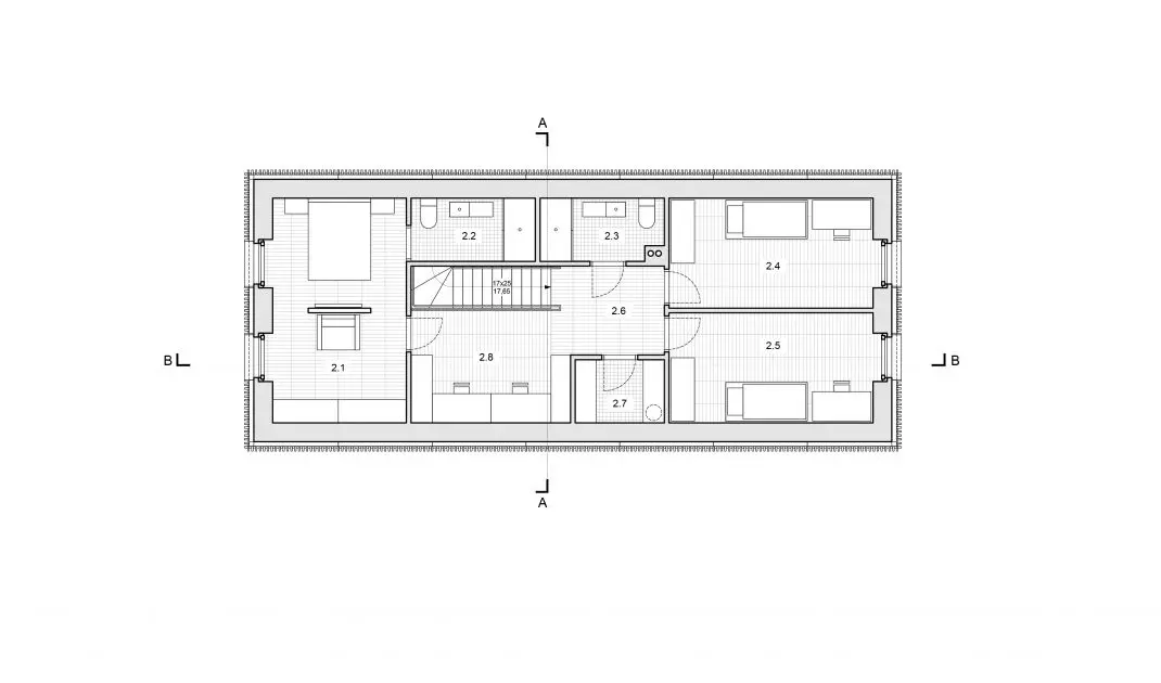 Design of an atmospherically neutral house inspired by the traditional architecture of the Mazovian province