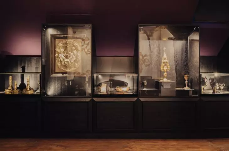 W muzeum możemy podziwiać zbiory kościelne