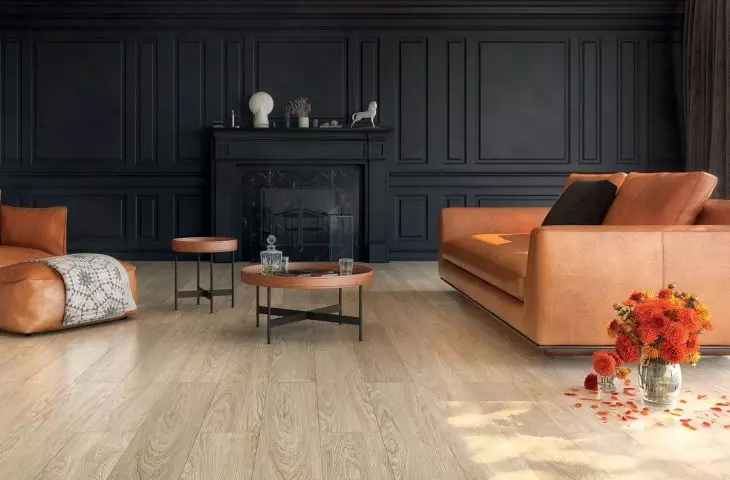 With underfloor heating, choose flooring made of engineered material 