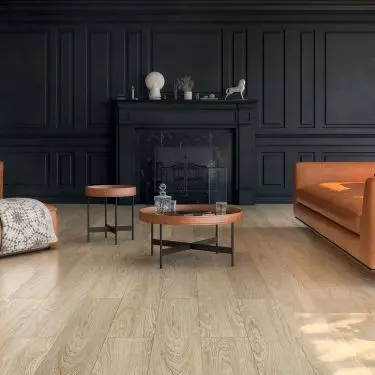 With underfloor heating, choose flooring made of engineered material