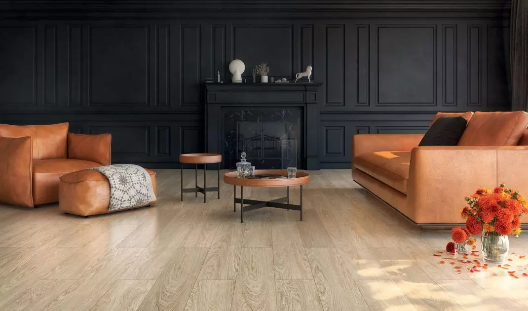 With underfloor heating, choose flooring made of engineered material 