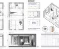 Blocky House project, plans and sections
