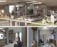 Blocky House project, interiors