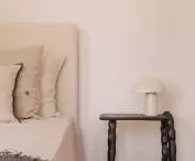 Artistic table in the bedroom