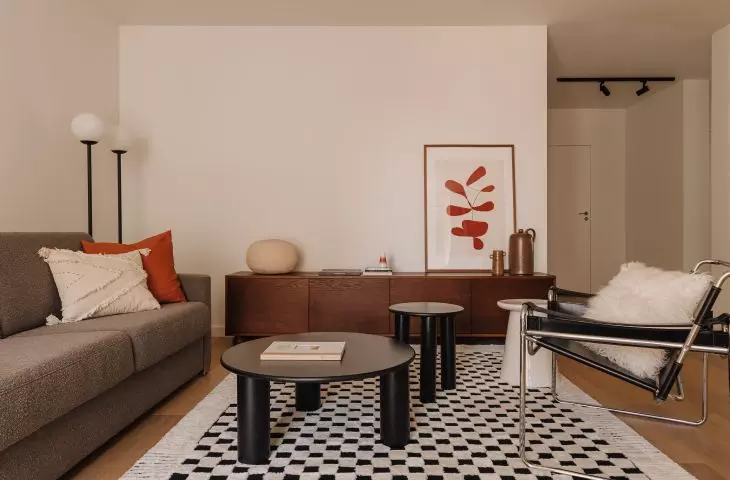 The living area is conducive to relaxation