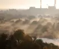 Warszawa mgły