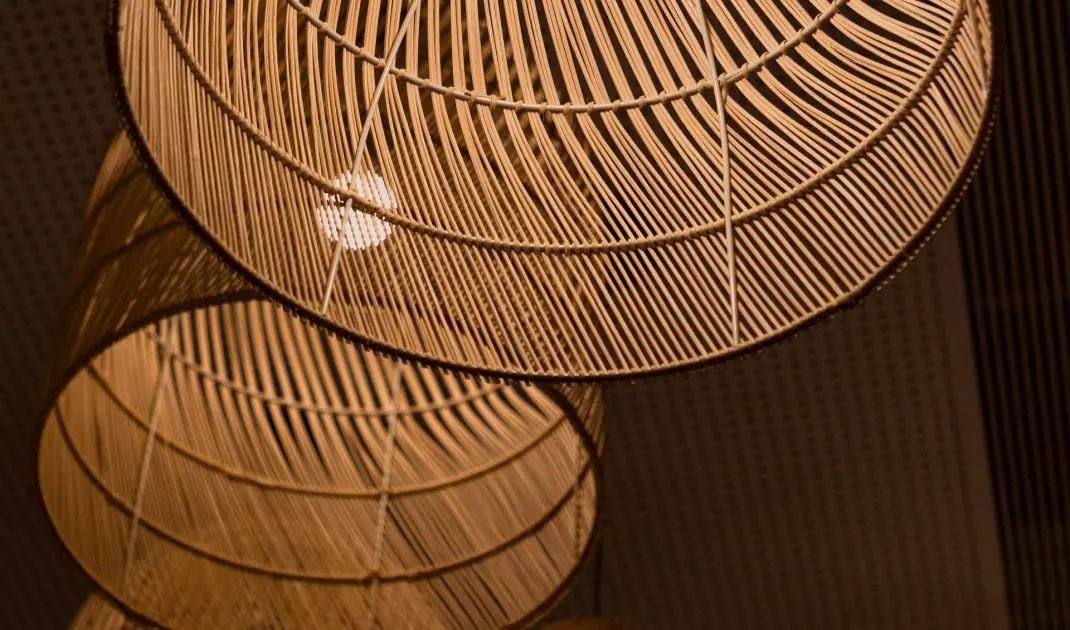 Boho style lamps