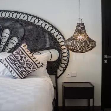 Lampa w stylu boho