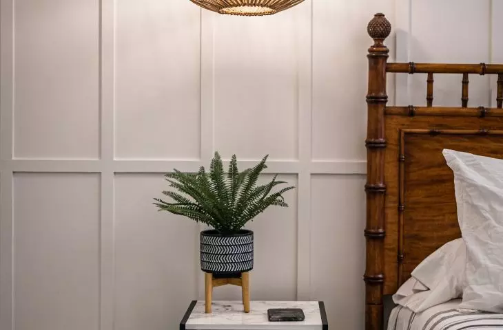 Lampa w stylu boho
