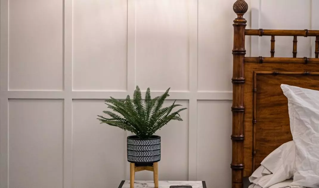 Boho style lamp