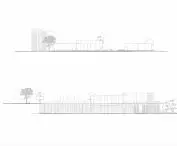 Community HUB project, elevations