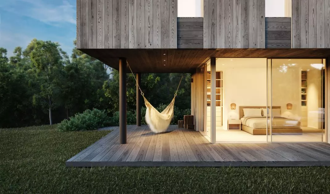 Design of a single-family home in the Hamptons