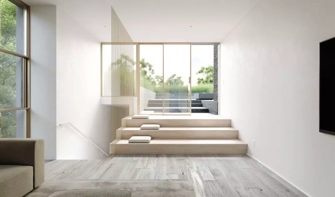 Design of a single-family home in the Hamptons