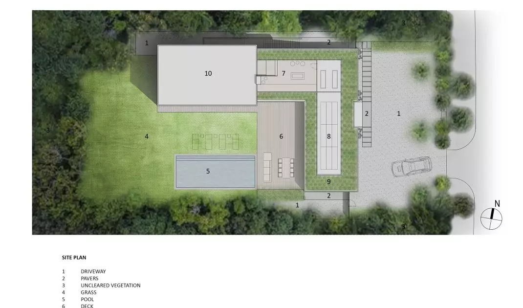 Design of a single-family home in the Hamptons