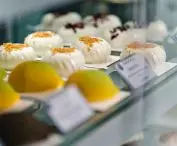 desserts at MUSS pastry shop