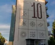 Nowe murale na blokach przy ulicy Bohaterów Starówki Warszawskiej