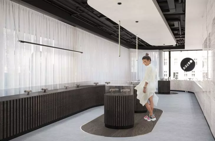 Projekt BLOM, showroom marki Orska