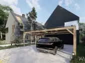 Projekt domu „Dwie Stodoły”
